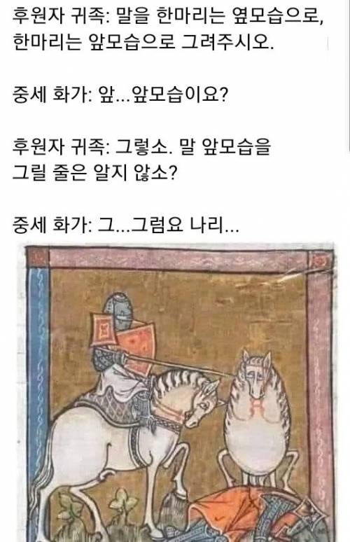 1 중세 시대 말의 앞모습 그림.jpg