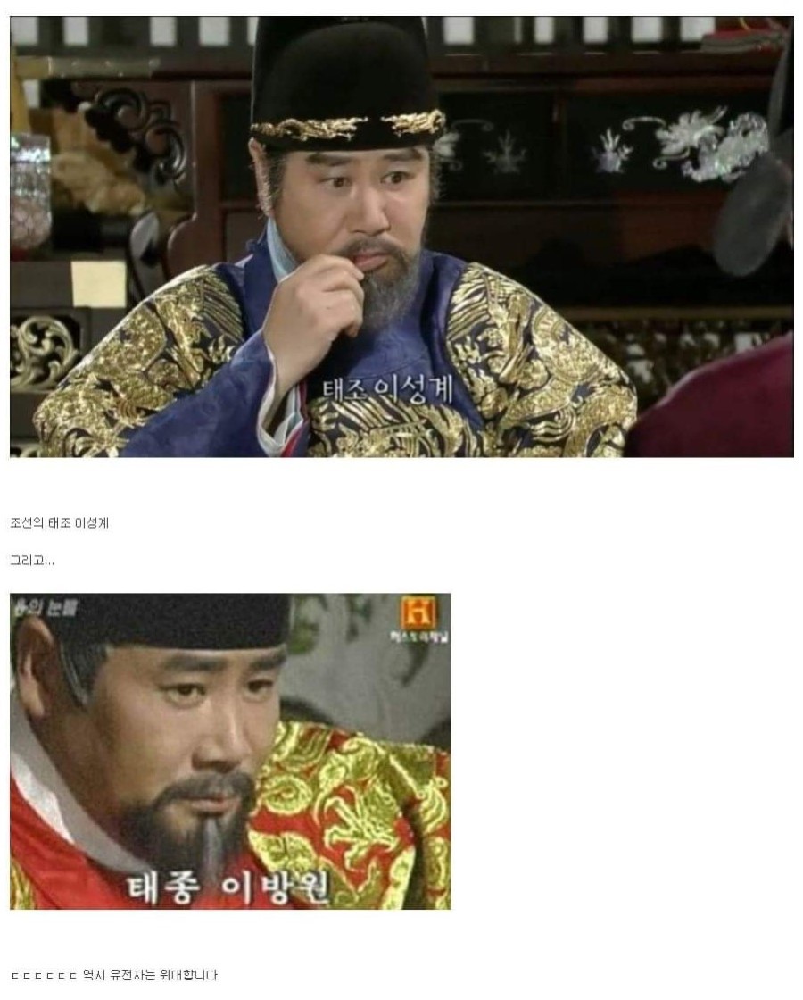 13 조선시대 왕가 유전자의 위엄.jpg