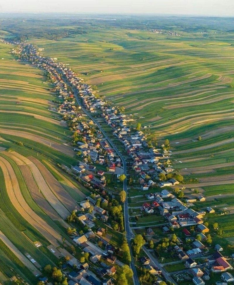 1 도로 하나 근처에 6천명이 거주하는 폴란드 마을.jpg